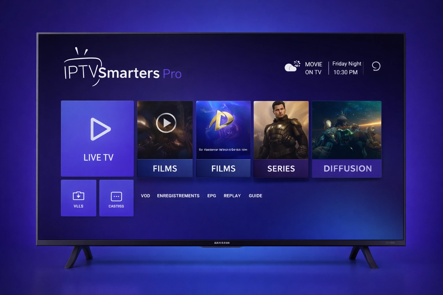 Étapes de configuration et d'installation d'IPTV Smarters Pro sur smartphone et tablette Android